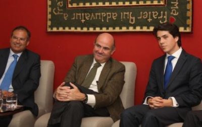Chino y Luis de Guindos
